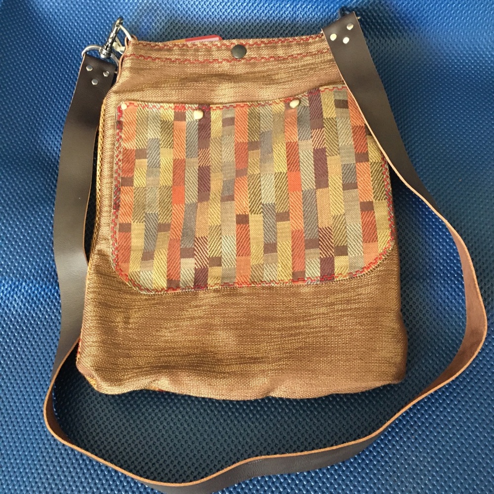 Bohemian Circle Pattern Crossbody Bag